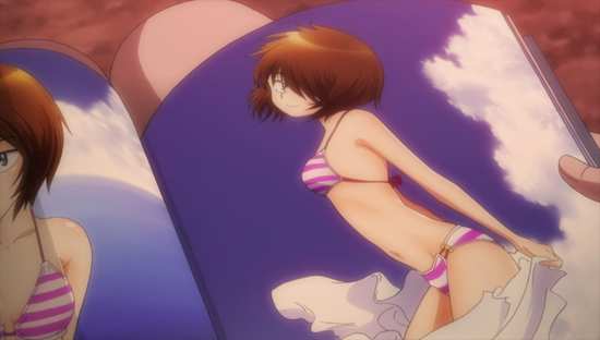 bikini, black bikini, anime girls, anime, Mysterious Girlfriend X