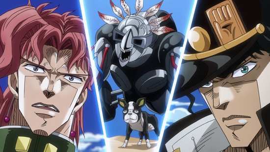 Tesla Reviews – JoJo's Bizarre Adventure (Part 3, S2) Stardust Crusaders