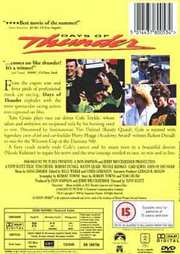 Preview Image for Back Cover of Days Of Thunder