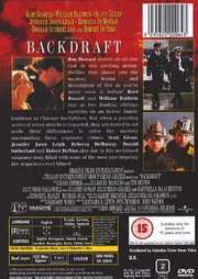 Preview Image for Back Cover of Backdraft