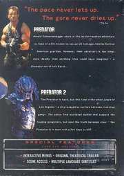 Preview Image for Back Cover of Predator (2 disc box set)