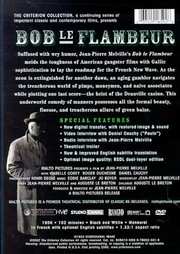 Preview Image for Back Cover of Bob Le Flambeur