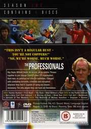 Preview Image for Back Cover of Professionals, The: Vol. 2 (Remastered)