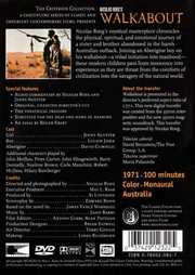 Preview Image for Back Cover of Walkabout: The Criterion Collection