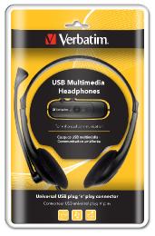 Preview Image for Verbatim USB Multimedia Headphones