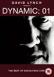 Preview Image for Dynamic: 01 - The Best of DavidLynch.com