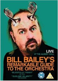 Preview Image for Bill Bailey's Remarkable Guide to the Orchestra out in November