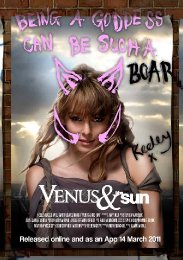 Preview Image for Keeley Hazell stars in Venus and The Sun, released 10th March 2011