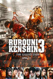 Preview Image for Update: Rurouni Kenshin 3: The Legend Ends opens in Cinemas 17th April 2015